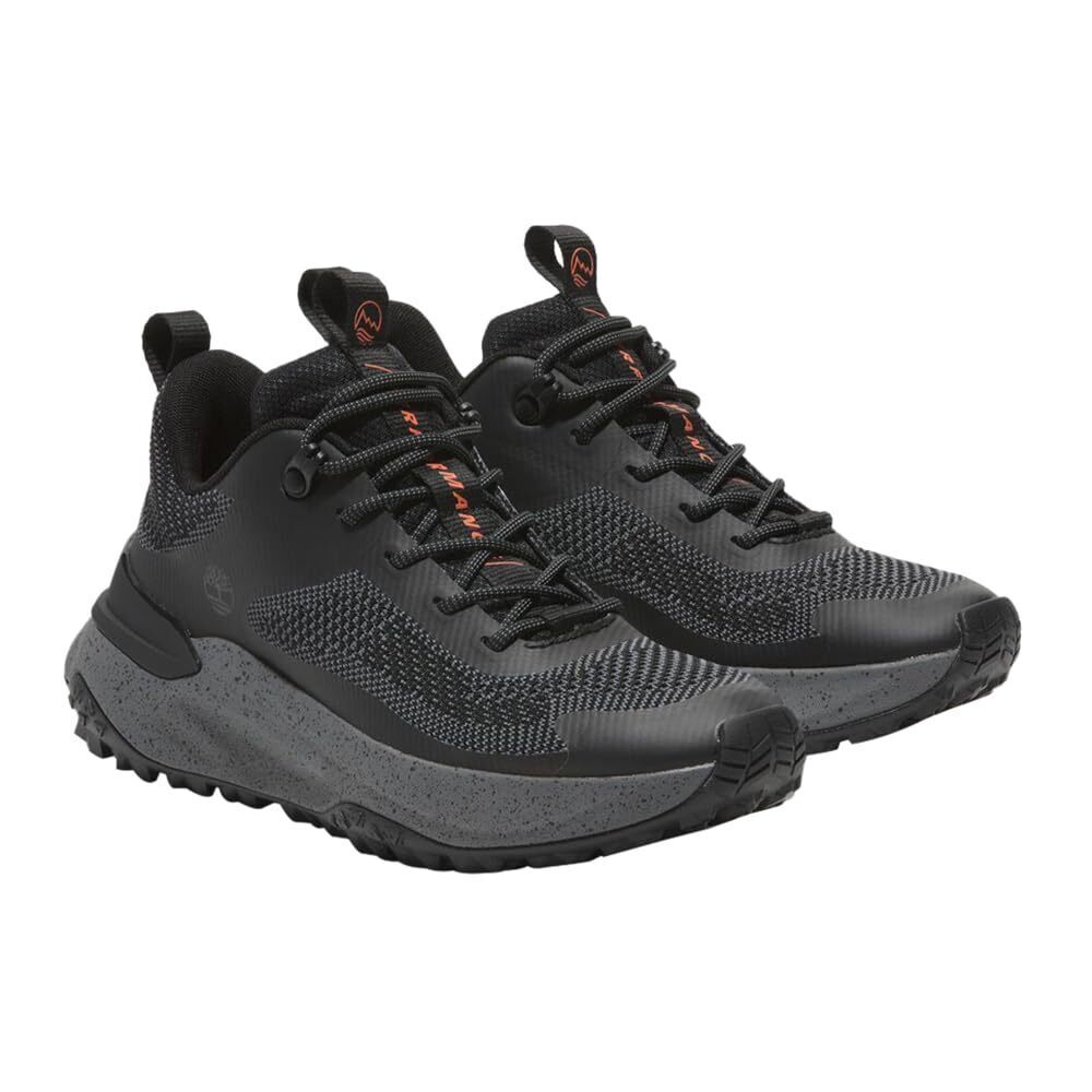 Timberland Womens Motion Access Low Lace-Up Sneaker Black Knit 6 Medium